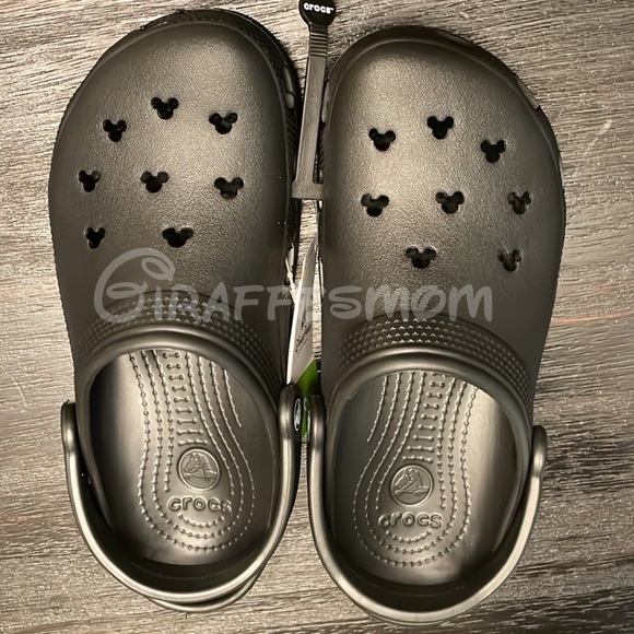 Disney Parks Black Mickey Mouse Crocs